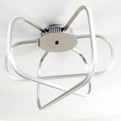 Hofstein Serre Deckenleuchte LED Chrom, 1-flammig -Bürolampen Verkäufe serre deckenleuchte h167510 8