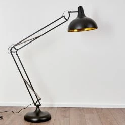 Hofstein Sharif Stehleuchte Schwarz, 1-flammig -Bürolampen Verkäufe sharif stehleuchte h3023297 7