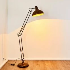 Hofstein Sharif Stehleuchte Rostfarben, 1-flammig -Bürolampen Verkäufe sharif stehleuchte h3094167 do1 2