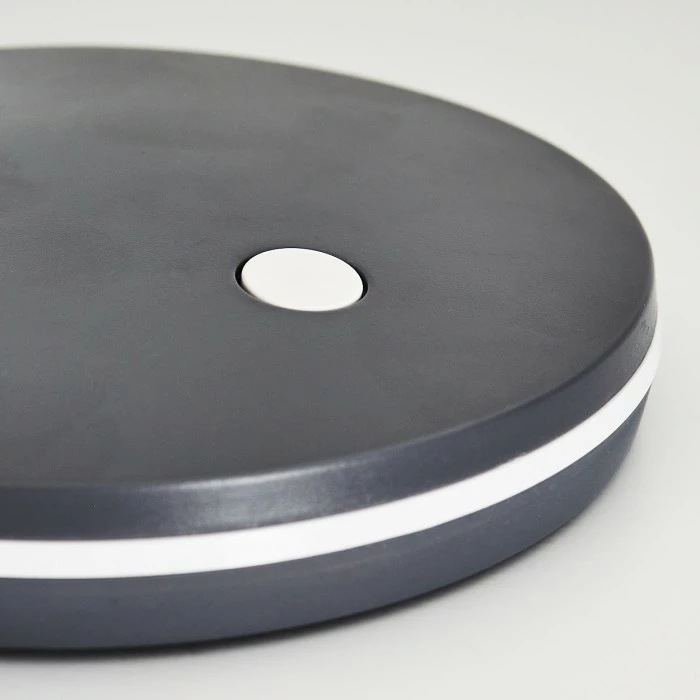 Hofstein Shreveport Tischleuchte LED Anthrazit, Weiß, 1-flammig 11 Hofstein Shreveport Tischleuchte LED Anthrazit, Weiß, 1-flammig – Bild 11