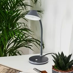 Hofstein Shreveport Tischleuchte LED Anthrazit, Weiß, 1-flammig 19 Hofstein Shreveport Tischleuchte LED Anthrazit, Weiß, 1-flammig -Bürolampen Verkäufe shreveport tischleuchte h3371046 4