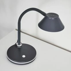 Hofstein Shreveport Tischleuchte LED Anthrazit, Weiß, 1-flammig 20 Hofstein Shreveport Tischleuchte LED Anthrazit, Weiß, 1-flammig -Bürolampen Verkäufe shreveport tischleuchte h3371046 5