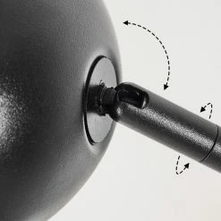 Hofstein Siamado Stehleuchte Schwarz, 5-flammig -Bürolampen Verkäufe siamado stehleuchte h3443613 5