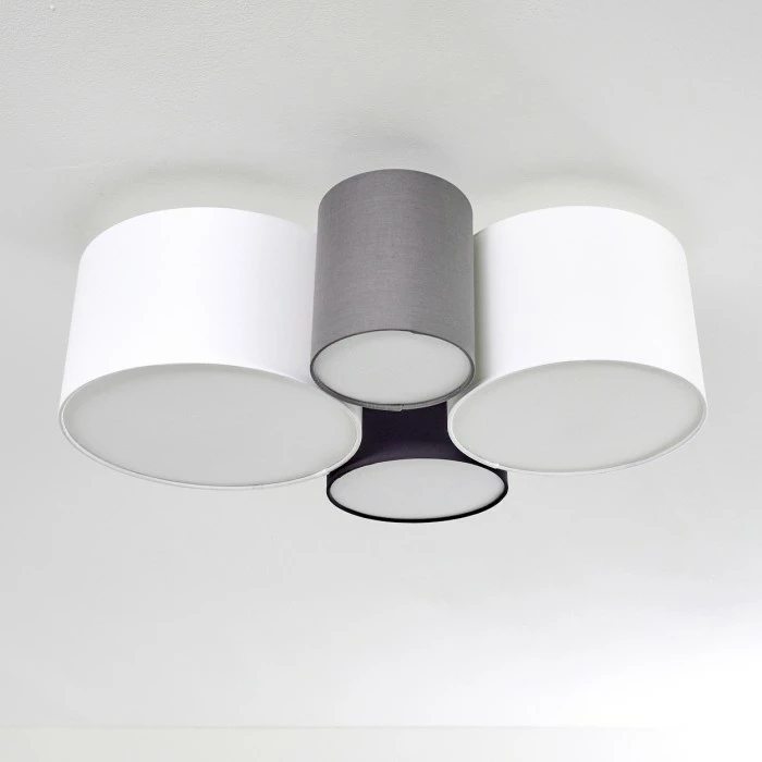 Hofstein Skelbaek Deckenleuchte Weiß, 4-flammig 17 Hofstein Skelbaek Deckenleuchte Weiß, 4-flammig – Bild 17