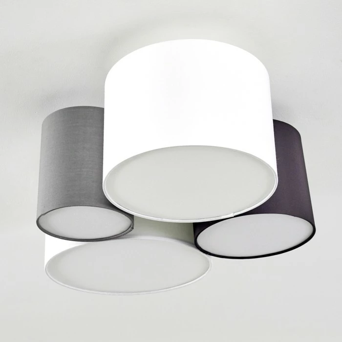 Hofstein Skelbaek Deckenleuchte Weiß, 4-flammig 5 Hofstein Skelbaek Deckenleuchte Weiß, 4-flammig – Bild 5