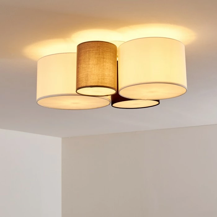 Hofstein Skelbaek Deckenleuchte Weiß, 4-flammig 8 Hofstein Skelbaek Deckenleuchte Weiß, 4-flammig – Bild 8