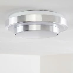 Hofstein Sora Deckenleuchte LED Weiß, 1-flammig -Bürolampen Verkäufe sora deckenleuchte h166070 9