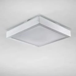 Hofstein Sora Deckenleuchte LED Nickel-Matt, 1-flammig -Bürolampen Verkäufe sora deckenleuchte h166094 10