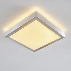 Hofstein Sora Deckenleuchte LED Nickel-Matt, 1-flammig -Bürolampen Verkäufe sora deckenleuchte h166094 2