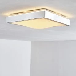 Hofstein Sora Deckenleuchte LED Nickel-Matt, 1-flammig -Bürolampen Verkäufe sora deckenleuchte h166094 3