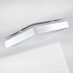 Hofstein Sora Deckenleuchte LED Nickel-Matt, 1-flammig -Bürolampen Verkäufe sora deckenleuchte h166100 6