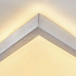 Hofstein Sora Deckenleuchte LED Nickel-Matt, 1-flammig -Bürolampen Verkäufe sora deckenleuchte h166117 11