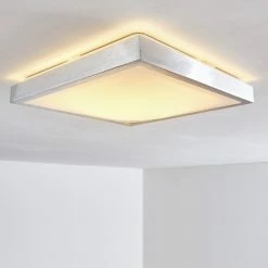 Hofstein Sora Deckenleuchte LED Nickel-Matt, 1-flammig -Bürolampen Verkäufe sora deckenleuchte h166117 3