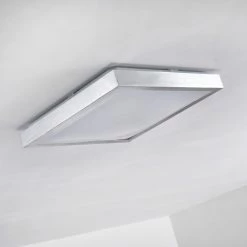 Hofstein Sora Deckenleuchte LED Nickel-Matt, 1-flammig -Bürolampen Verkäufe sora deckenleuchte h166117 4