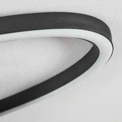 Hofstein Sorte Deckenleuchte LED Schwarz, Weiß, 1-flammig -Bürolampen Verkäufe sorte deckenleuchte h3438633 2