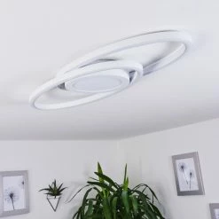 Hofstein Sorte Deckenleuchte LED Weiß, 1-flammig -Bürolampen Verkäufe sorte deckenleuchte h3445532 9