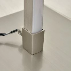 Hofstein Soyo Stehleuchte LED Nickel-Matt, 1-flammig -Bürolampen Verkäufe soyo stehleuchte h3266250 do4 5