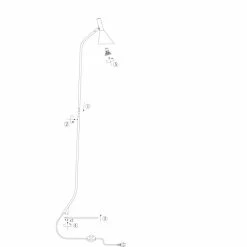 Steinhauer Anne's choice Stehlampe LED Messing, Schwarz, 1-flammig -Bürolampen Verkäufe steinhauer anne s choice stehlampe 2490zw 6