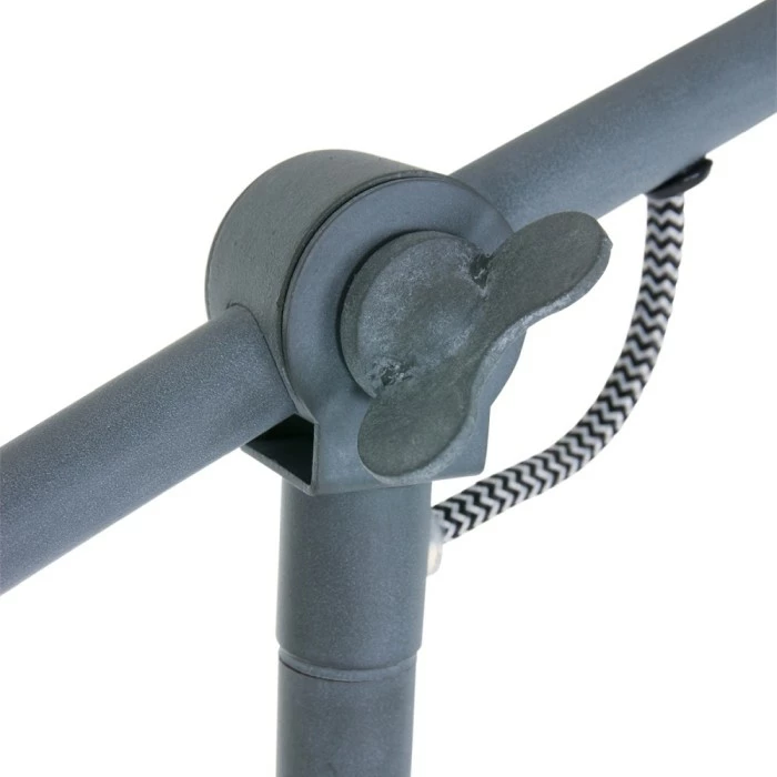 Steinhauer MEXLITE Stehleuchte Grau, 1-flammig 5 Steinhauer MEXLITE Stehleuchte Grau, 1-flammig – Bild 5