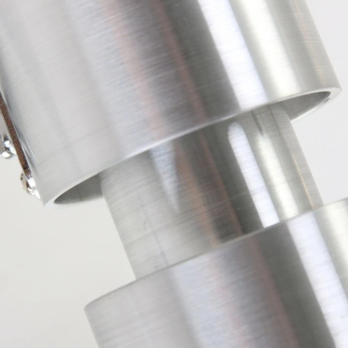 Steinhauer Natasja Deckenleuchte LED Edelstahl, 2-flammig 3 Steinhauer Natasja Deckenleuchte LED Edelstahl, 2-flammig – Bild 3