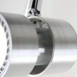 Steinhauer Natasja Deckenleuchte LED Edelstahl, 4-flammig -Bürolampen Verkäufe steinhauer natasja deckenleuchte 7904st 4