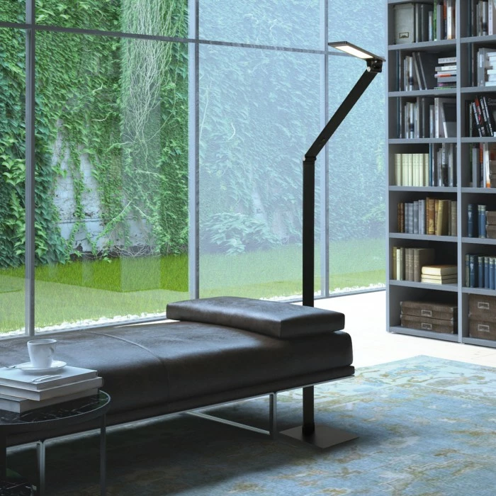 Steinhauer Serenade Stehleuchte LED Schwarz, Weiß, 1-flammig 1 Steinhauer Serenade Stehleuchte LED Schwarz, Weiß, 1-flammig