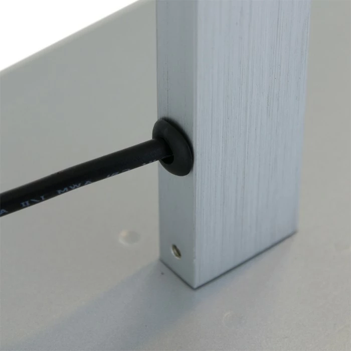 Steinhauer Stekk Tischleuchte LED Edelstahl, Weiß, 1-flammig 5 Steinhauer Stekk Tischleuchte LED Edelstahl, Weiß, 1-flammig – Bild 5