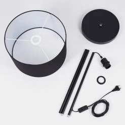 Hofstein Stenninge Stehleuchte Schwarz, 1-flammig -Bürolampen Verkäufe stenninge stehleuchte h3413722 4