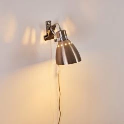 Hofstein Stranderott Klemmleuchte Edelstahl, 1-flammig -Bürolampen Verkäufe stranderott klemmleuchte h3288887 do1 17