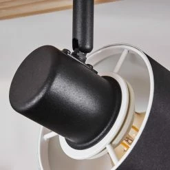 Hofstein Sumlili Deckenleuchte Schwarz, Naturfarben, 2-flammig -Bürolampen Verkäufe sumlili deckenleuchte h3433997 2