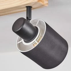 Hofstein Sumlili Deckenleuchte Schwarz, Naturfarben, 3-flammig -Bürolampen Verkäufe sumlili deckenleuchte h3434024 11