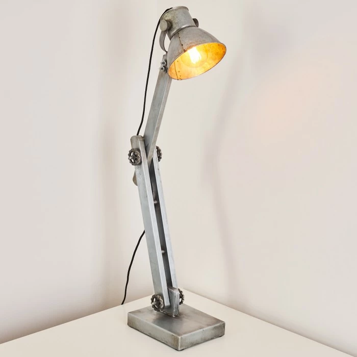 Hofstein Svanfolk Tischleuchte Grau, Rostfarben, 1-flammig 11 Hofstein Svanfolk Tischleuchte Grau, Rostfarben, 1-flammig – Bild 11