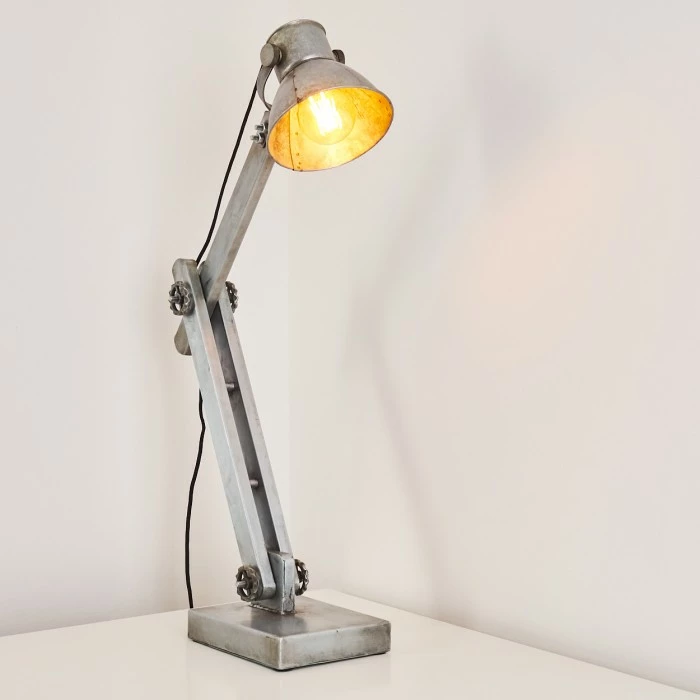 Hofstein Svanfolk Tischleuchte Grau, Rostfarben, 1-flammig 13 Hofstein Svanfolk Tischleuchte Grau, Rostfarben, 1-flammig – Bild 13