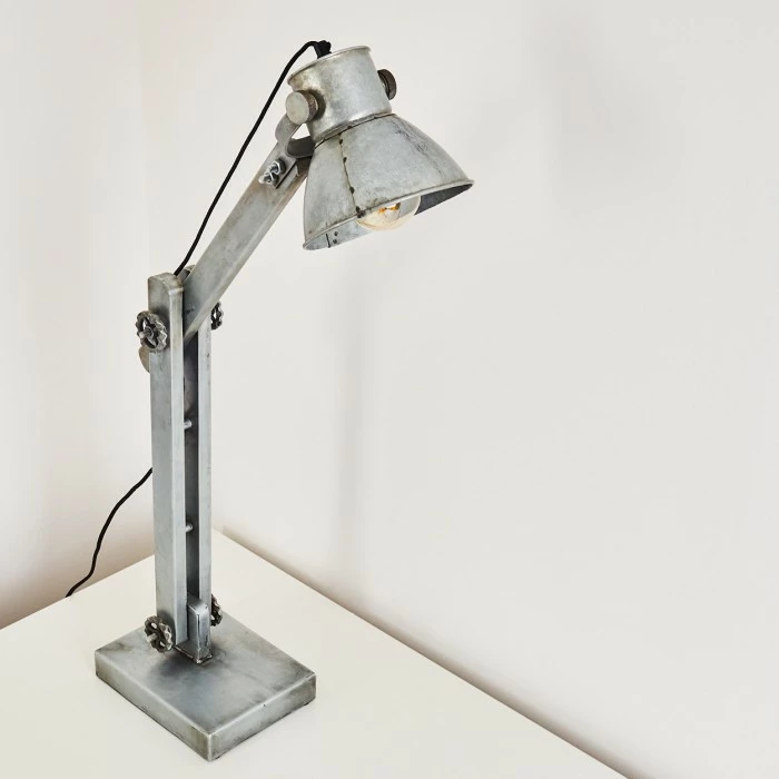 Hofstein Svanfolk Tischleuchte Grau, Rostfarben, 1-flammig 14 Hofstein Svanfolk Tischleuchte Grau, Rostfarben, 1-flammig – Bild 14