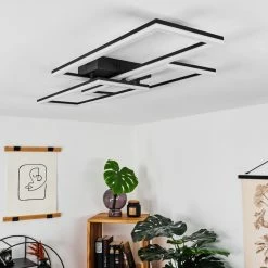 Hofstein Taleta Deckenleuchte LED Schwarz, 1-flammig -Bürolampen Verkäufe taleta deckenleuchte h3445525 11