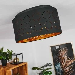 Hofstein Tallaboa Deckenleuchte Schwarz, 2-flammig -Bürolampen Verkäufe tallaboa deckenleuchte h3434208 1