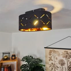 Hofstein Tallaboa Deckenleuchte LED Schwarz, 1-flammig -Bürolampen Verkäufe tallaboa deckenleuchte h3437353 6