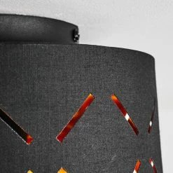 Hofstein Tallaboa Deckenleuchte Schwarz, 1-flammig -Bürolampen Verkäufe tallaboa deckenleuchte h3441312 5