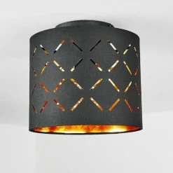 Hofstein Tallaboa Deckenleuchte Schwarz, 1-flammig -Bürolampen Verkäufe tallaboa deckenleuchte h3441312 7