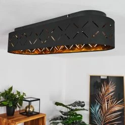 Hofstein Tallaboa Deckenleuchte Schwarz, 4-flammig -Bürolampen Verkäufe tallaboa deckenleuchte h3441374 10