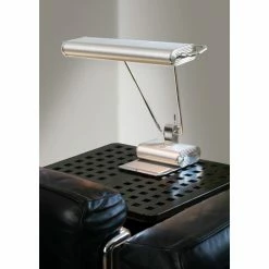 Tecnolumen AD 34 Schreibtischleuchte Chrom, Aluminium, 2-flammig -Bürolampen Verkäufe tecnolumen ad 34 schreibtischleuchte ad 34 7