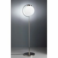 Tecnolumen DSL 23 Stehlampe Nickel glänzend, 1-flammig