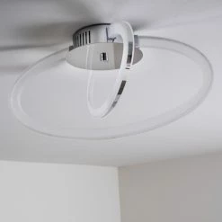 Hofstein Tesoro Deckenleuchte LED Chrom, 1-flammig -Bürolampen Verkäufe tesoro deckenleuchte h167497 12