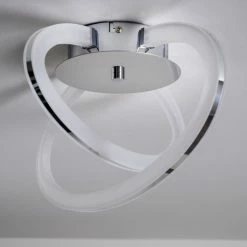 Hofstein Tesoro Deckenleuchte LED Chrom, 1-flammig -Bürolampen Verkäufe tesoro deckenleuchte h167497 4