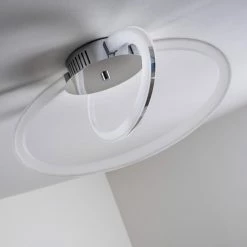 Hofstein Tesoro Deckenleuchte LED Chrom, 1-flammig -Bürolampen Verkäufe tesoro deckenleuchte h167497 5