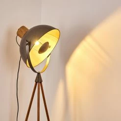 Hofstein Tholen Stehleuchte Braun, 1-flammig -Bürolampen Verkäufe tholen stehleuchte h3337011 do1 24