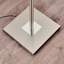 Hofstein Thyolo Deckenfluter LED Stahl gebürstet, 2-flammig -Bürolampen Verkäufe thyolo deckenfluter h3166215 do1 16