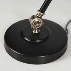 Hofstein Tilton Tischleuchte Nickel-Matt, Schwarz, 1-flammig -Bürolampen Verkäufe tilton tischleuchte h3412657 9