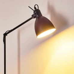 Hofstein Timola Stehleuchte Schwarz, 1-flammig -Bürolampen Verkäufe timola stehleuchte h3092842 do1 9
