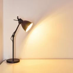 Hofstein Timola Tischleuchte Schwarz, 1-flammig 29 Hofstein Timola Tischleuchte Schwarz, 1-flammig -Bürolampen Verkäufe timola tischleuchte h3161494 do1 9